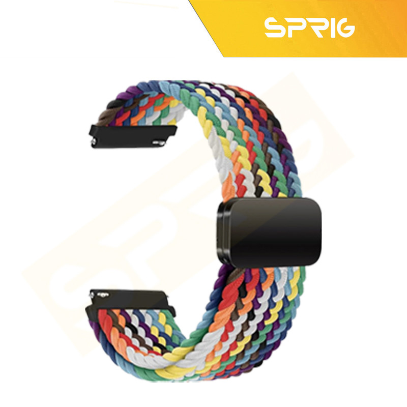 بند اسپریگ مدل Braided SOLMagnet TW مناسب برای ساعت هوشمند میبرو Watch Lite 3 / Lite 3 Pro 22mm