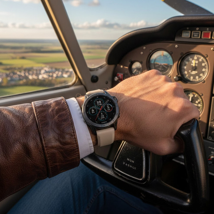 بند اسپریگ مدل Linus Airosoft BIS2 مناسب برای ساعت هوشمند گارمین Fenix E 47MM