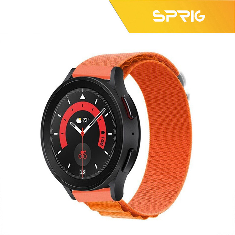 بند اسپریگ مدل Alpine new version مناسب برای ساعت هوشمند سامسونگ Galaxy Watch 6 40mm / watch 6 44mm / Watch 6 Classic 43mm / Watch 6 Classic 47mm
