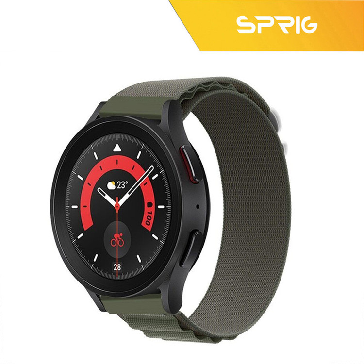 بند اسپریگ مدل Alpine new version مناسب برای ساعت هوشمند سامسونگ Galaxy Watch 6 40mm / watch 6 44mm / Watch 6 Classic 43mm / Watch 6 Classic 47mm
