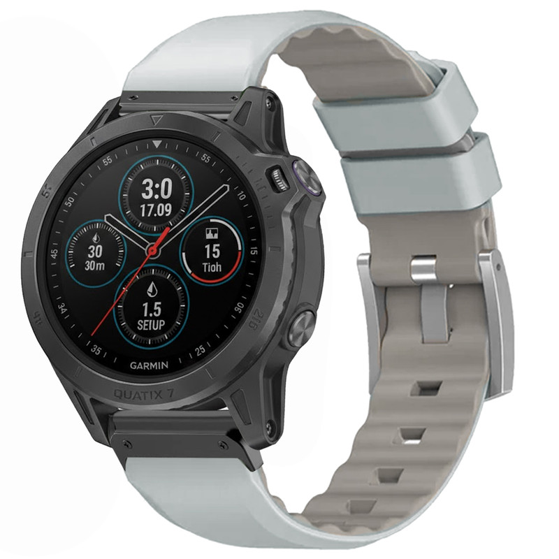 بند اسپریگ مدل Linus Airosoft BIS2 مناسب برای ساعت هوشمند گارمین Fenix 6 Pro GPS 22mm