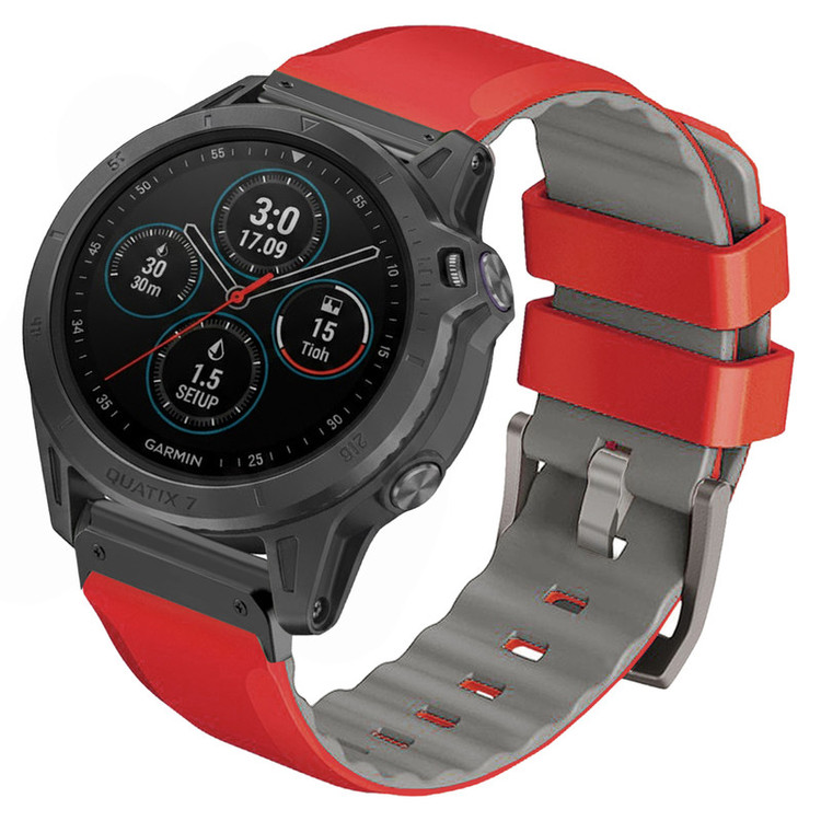 بند اسپریگ مدل Linus Airosoft BIS2 مناسب برای ساعت هوشمند گارمین Fenix 6 Pro GPS 22mm