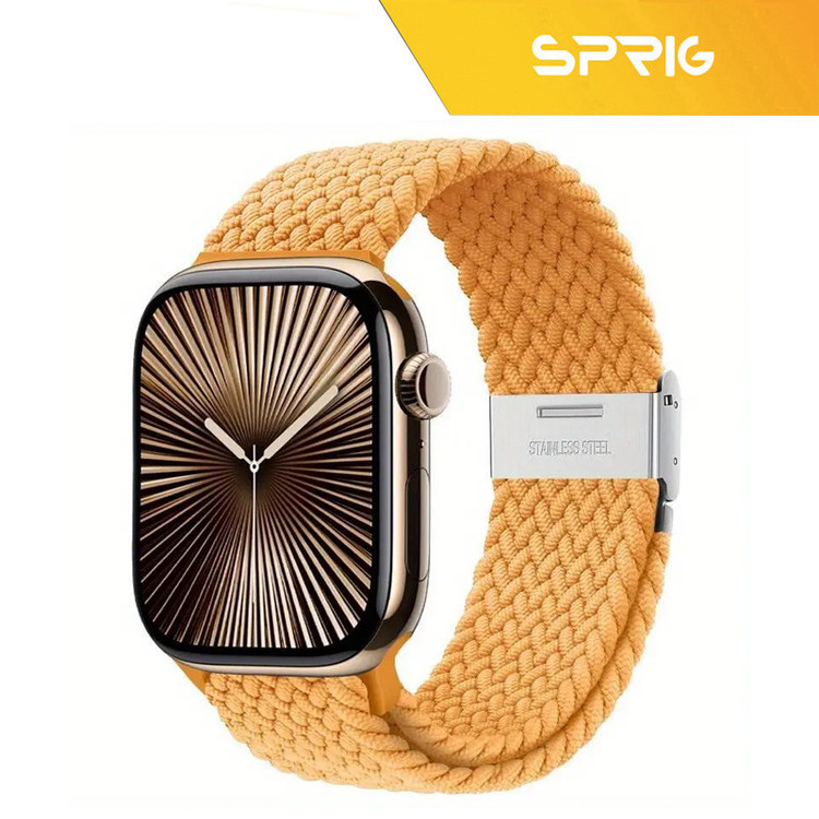 بند اسپریگ مدل Braided SGK مناسب برای اپل واچ سری 4/5/6/Se سایز 44 میلیمتر