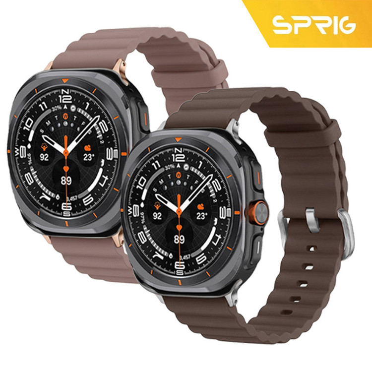 بند اسپریگ مدل Korean Leather W7 مناسب برای ساعت هوشمند سامسونگ Galaxy Watch Ultra / Ultra 2025 47mm