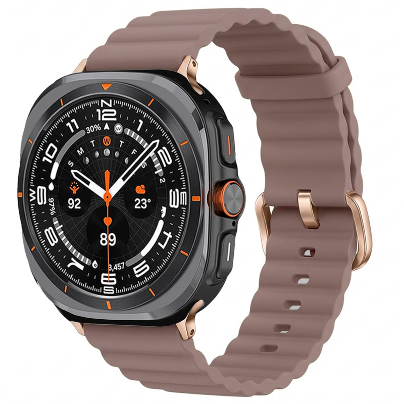بند اسپریگ مدل Korean Leather W7 مناسب برای ساعت هوشمند سامسونگ Galaxy Watch Ultra / Ultra 2025 47mm