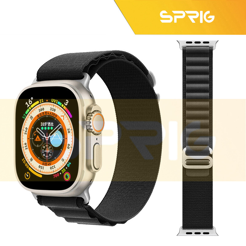 بند اسپریگ مدل Loop Alpine مناسب برای ساعت هوشمند بلک تایم Ultra X