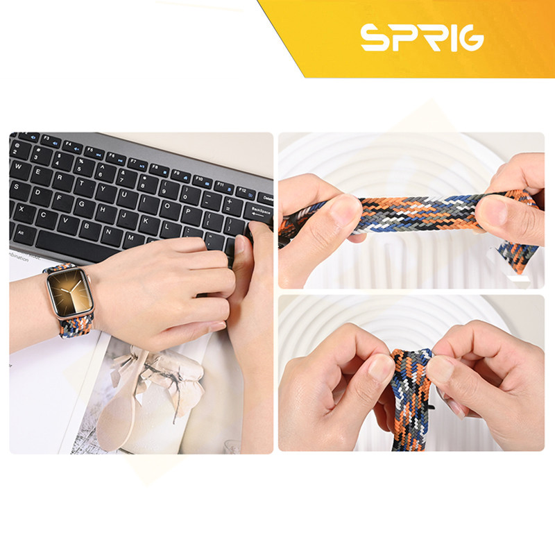 بند اسپریگ مدل Magnetic Solo Braided TW مناسب برای ساعت هوشمند میبرو Lite 2 / lite 3
