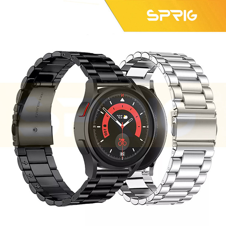 بند اسپریگ مدل 3bead TW مناسب برای ساعت هوشمند پبل Time Steel / Pebble 2 / 2 SE