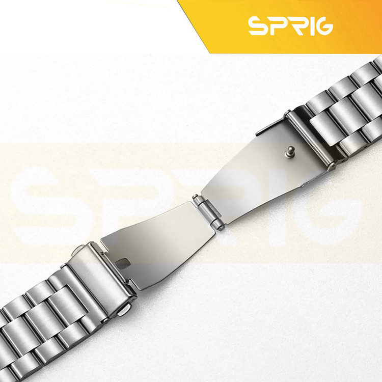 بند اسپریگ مدل 3bead TW مناسب برای ساعت هوشمند پبل Time Steel / Pebble 2 / 2 SE