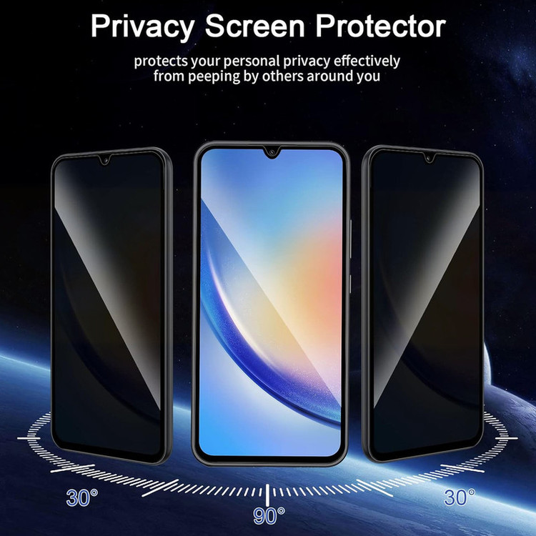 محافظ صفحه نمایش حریم شخصی اسپریگ مدل PRV_SP مناسب برای گوشی موبایل سامسونگ Galaxy M02 / M02s / M12 / M13 5G بسته سه عددی