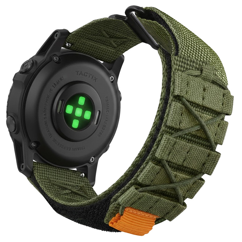 بند اسپریگ مدل Outdoor Qickfit BIS6 مناسب برای ساعت هوشمند گارمین Fenix 6X GPS (Size 26mm)