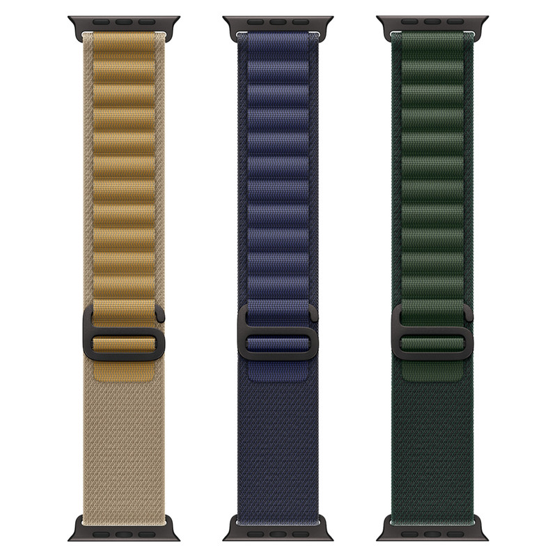 بند اسپریگ مدل Alpine Bbuckle BL-Amizze مناسب برای اپل واچ Series 4 44mm / 5 44mm / 6 44mm / Se 44mm / 7 45mm / 8 45mm به همراه کاور