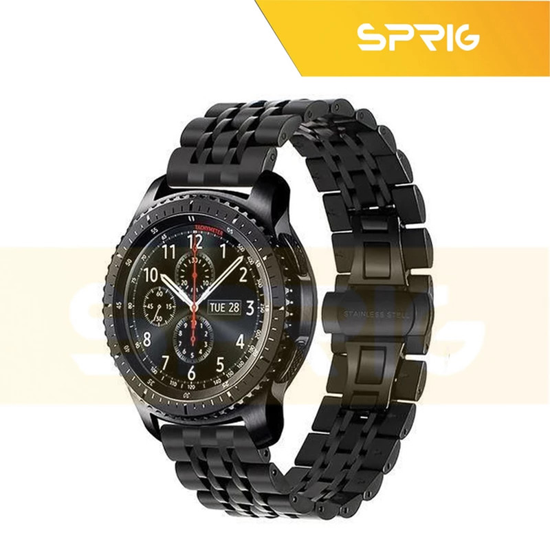 بند اسپریگ مدل 7Row TW مناسب برای ساعت هوشمند سامسونگ Galaxy Watch 3 45mm