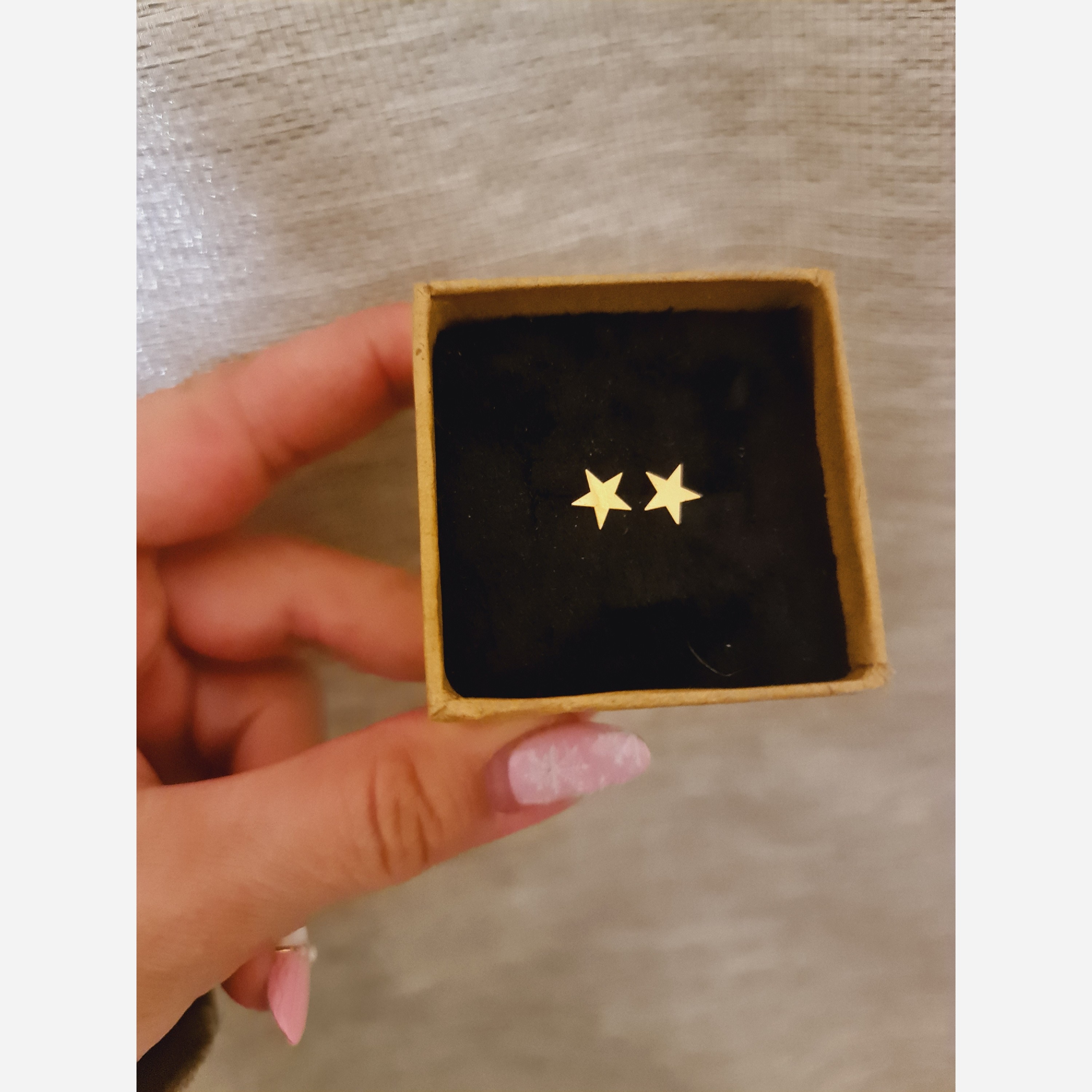 گوشواره طلا طرح ستاره