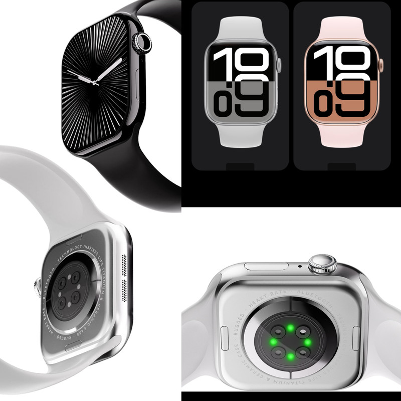 ساعت هوشمند 49 میلیمتری میکروویر مدل Watch11X با بند سیلیکونی