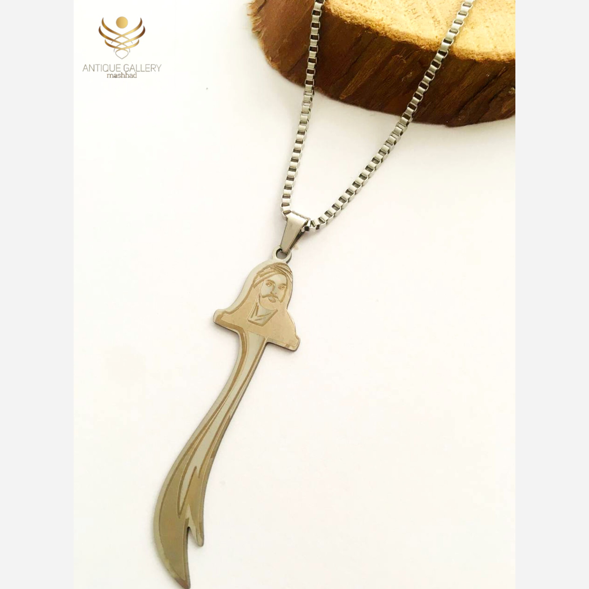 گردنبند شمایل حضرت علی   گردنبند ذوالفقار   گردنبند مردانه