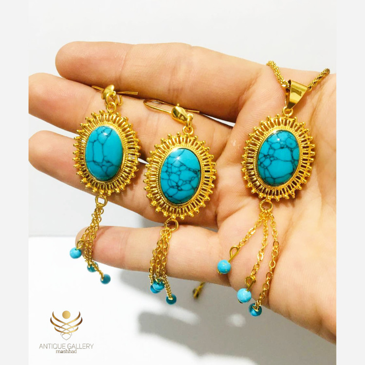 نیم ست طرح سنگ زنانه نیم ست زنانه نیم ست نگین دار