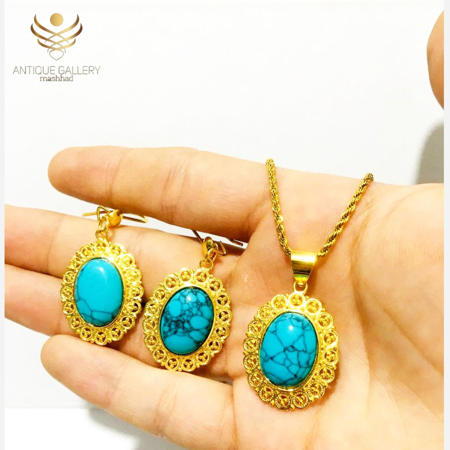 نیم ست زمانه نیم ست طرح سنگ نیم ست نگین دار