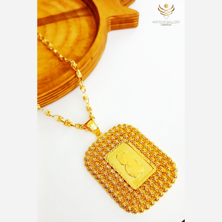گردنبند زنانه. گردنبند انس. گردنبند طرح طلا. گردنبند مشابه طلا.