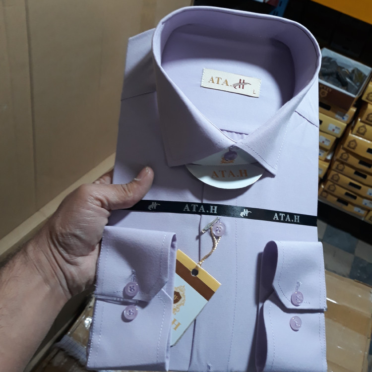 پیراهن جعبه ای مردانه یاسی 2