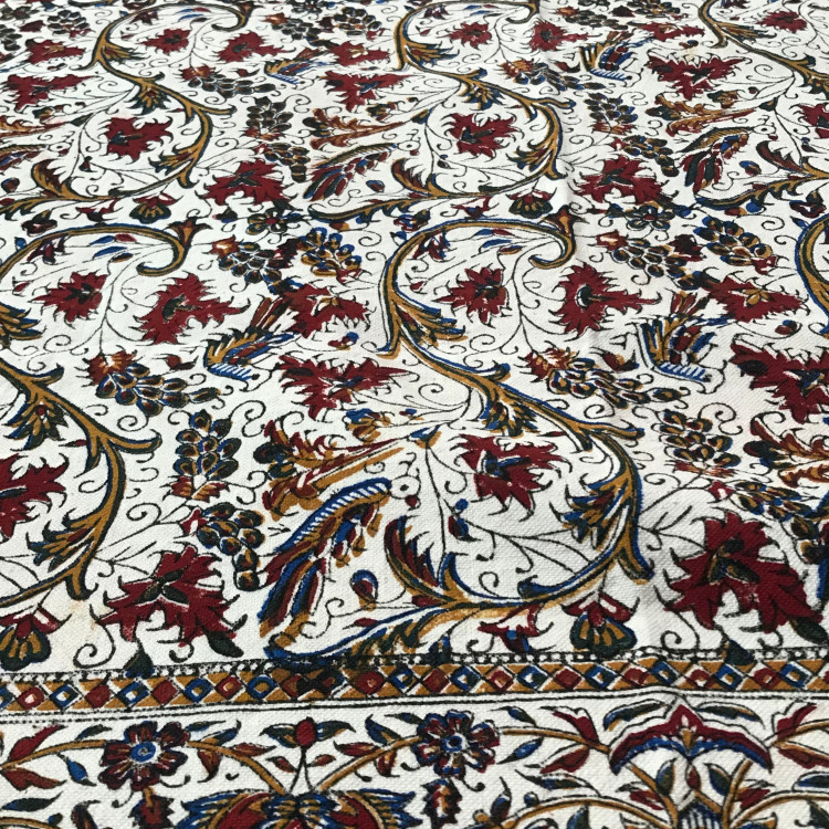 رومیزی 6 نفره سفره قلمکار 8 نفره طرح انگوری کیفیت اعلا