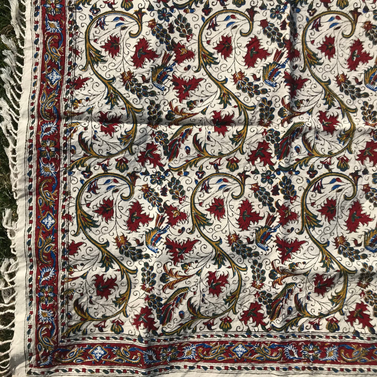 رومیزی قلمکار طرح انگوری اعلا