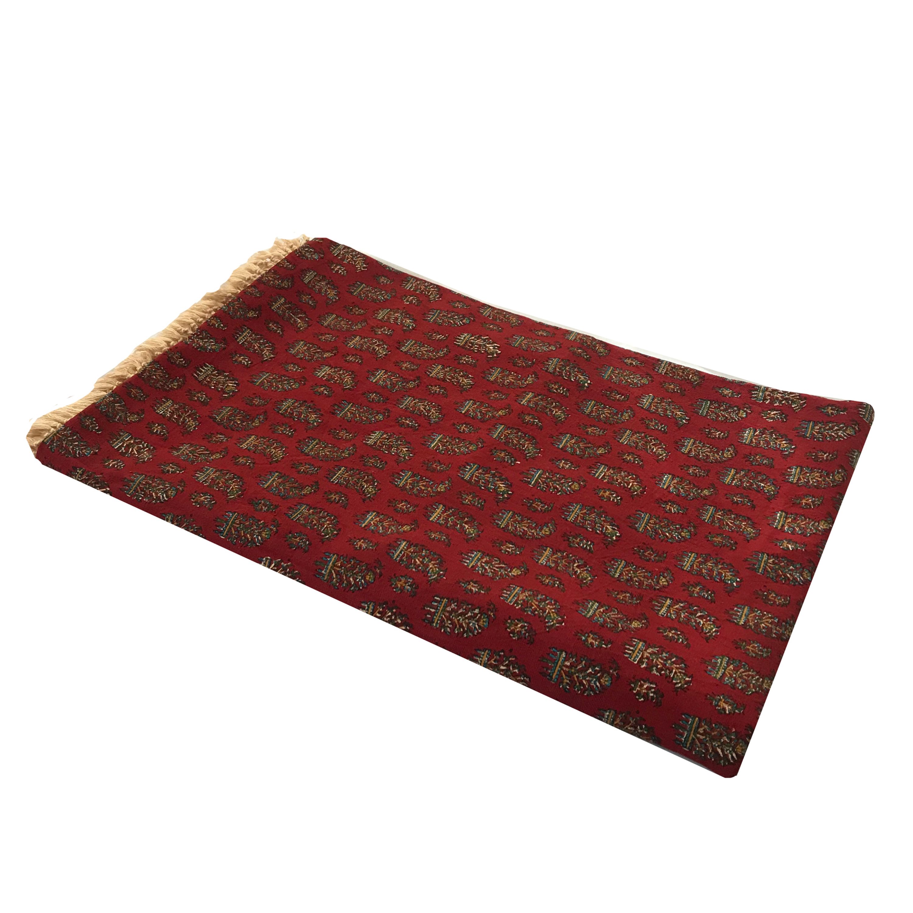 رومیزی قلمکار 8 نفره اعلا طرح کف لپی