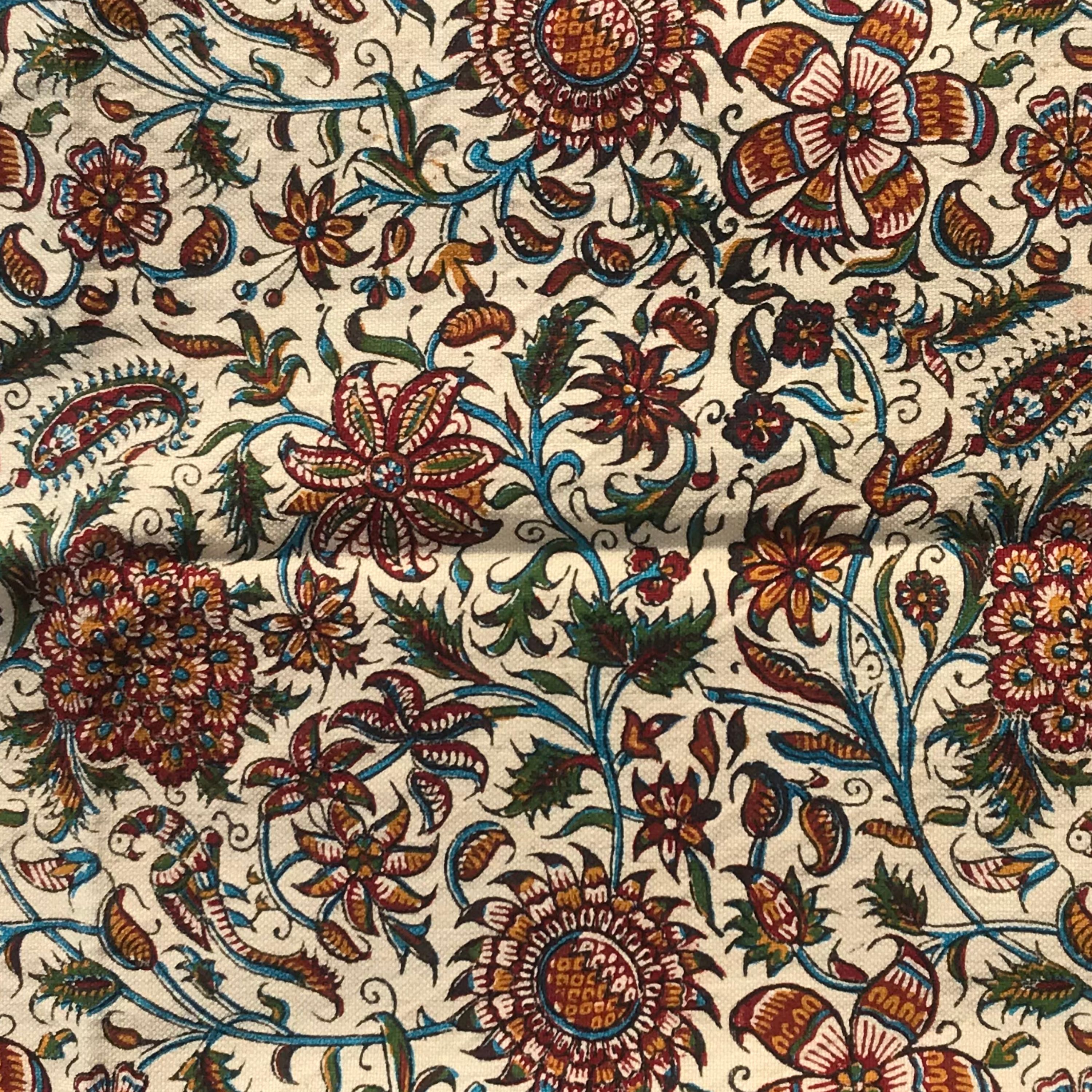 رانر قلمکار طرح گل و بته سایز 60-120