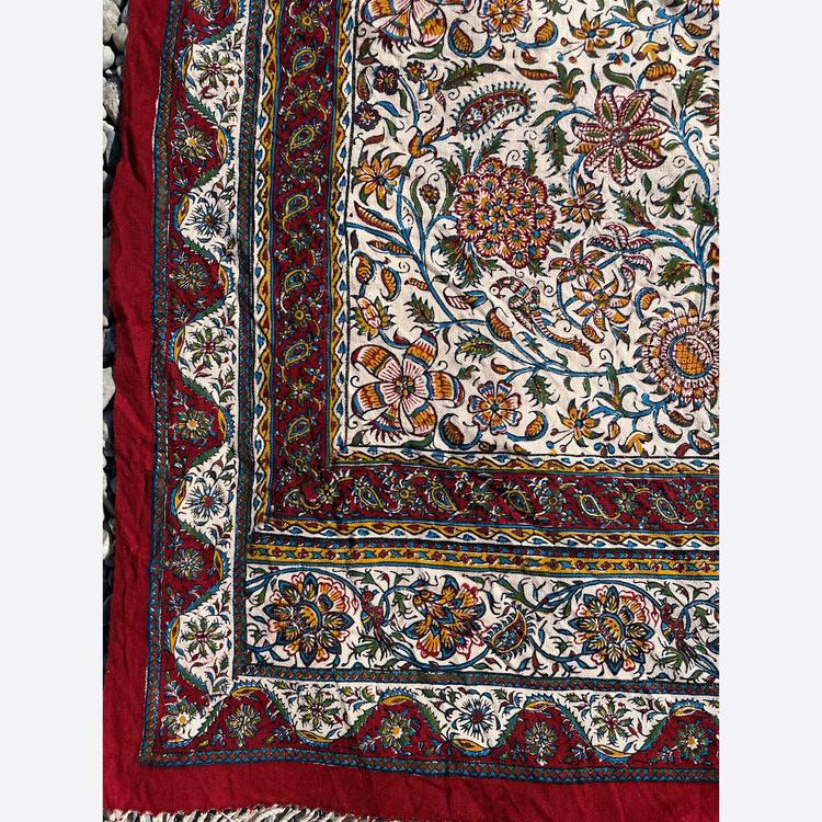 رانر قلمکار طرح گل و بته سایز 60-120