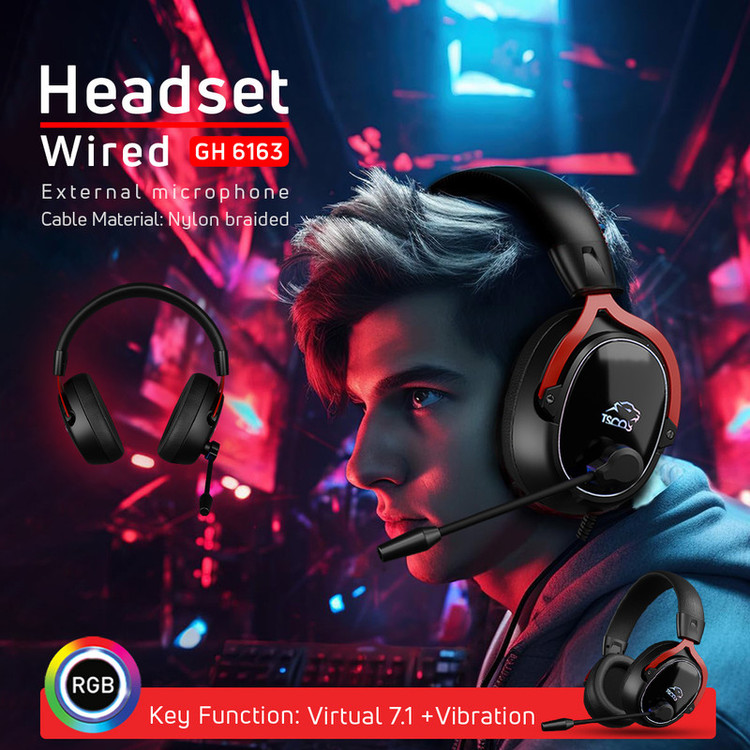 هدست مخصوص بازی تسکو مدل GH 6163