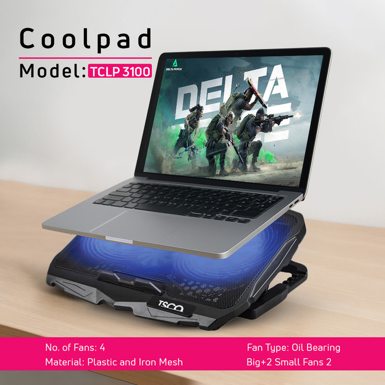 پایه خنک کننده لپ تاپ تسکو مدل TCLP 3100