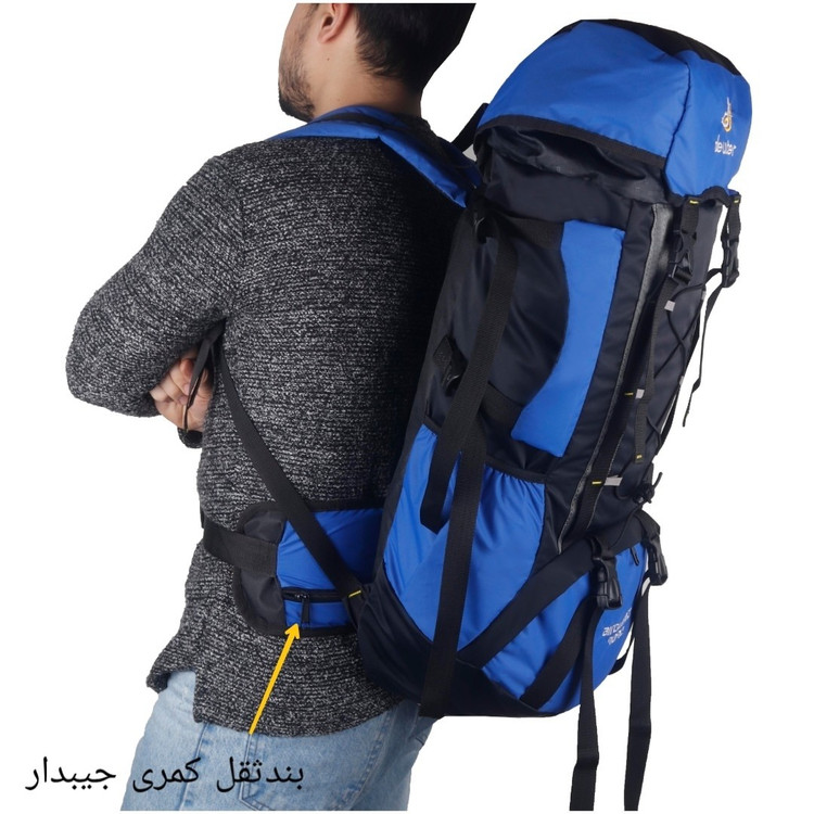 کوله پشتی کوهنوردی 60 لیتری مدل rzz-dtr pro max