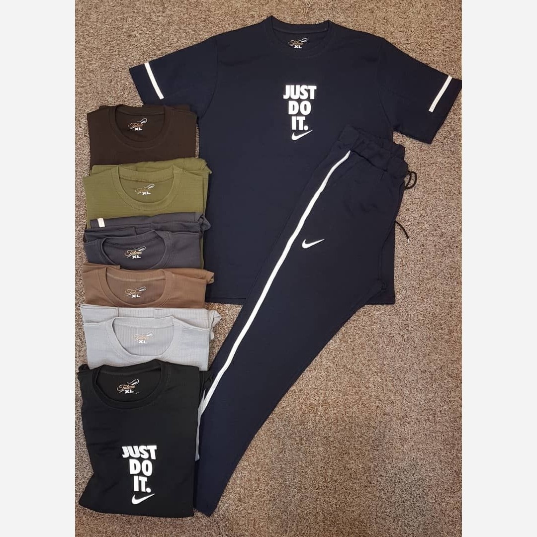 تیشرت شلوار مراکشی جلو چاپ شیک و جذاب سایز بندی عالی XL2XL 3XL