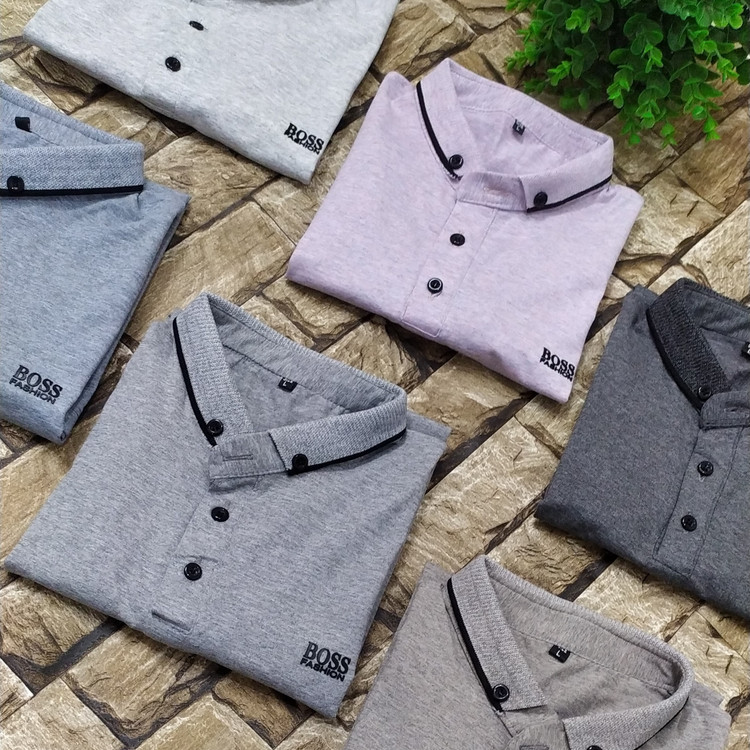 تیشرت یقه دار مردانه خوشرنگ وجذاب قواره دار سایزبندی XL 2XL 3XL 4XL