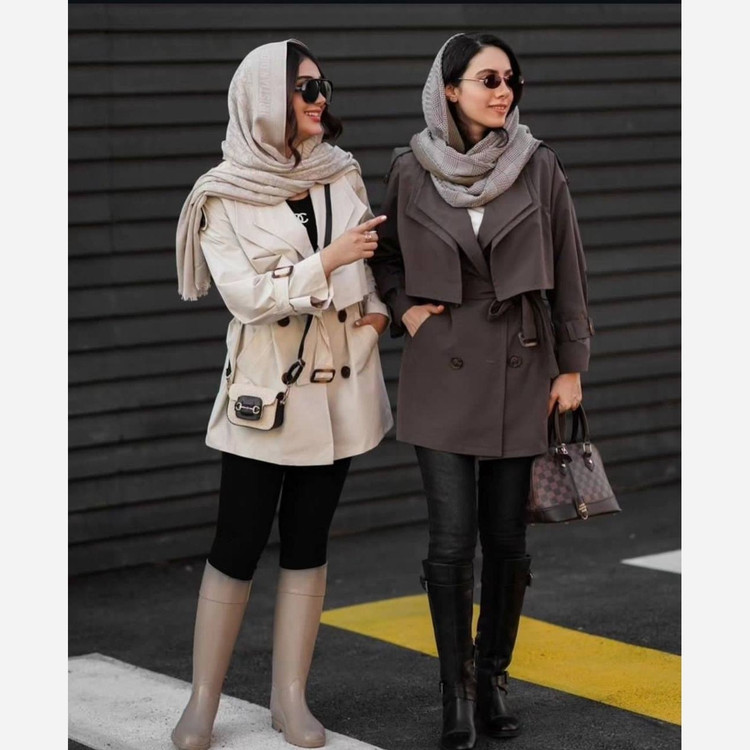 بارونی زنانه شیک و خوشگل از سایز 36تا 46