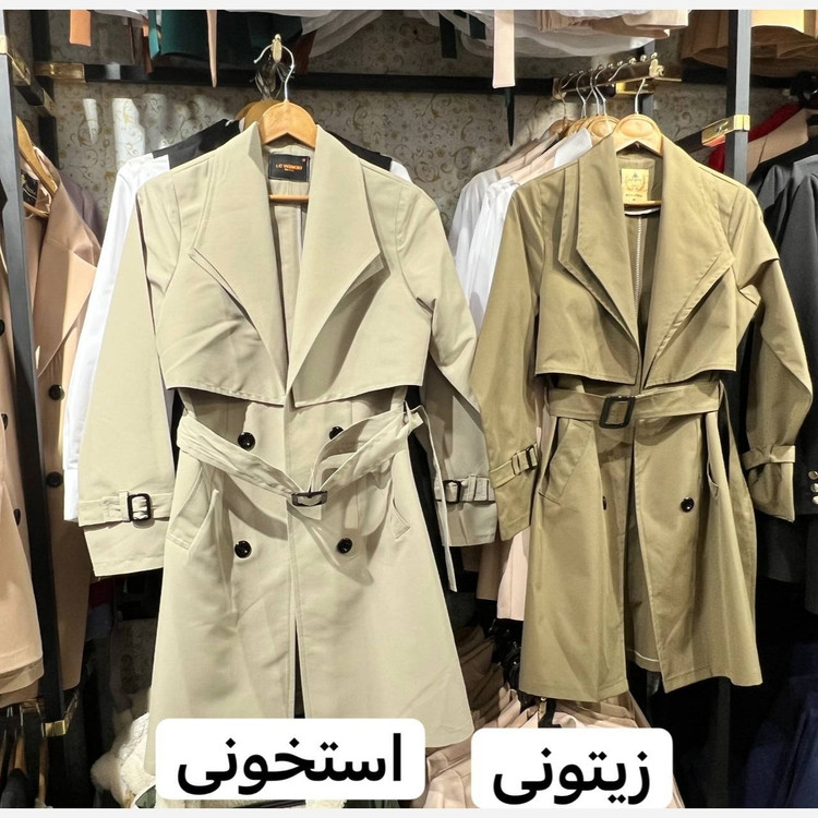 بارونی زنانه شیک و خوشگل از سایز 36تا 46