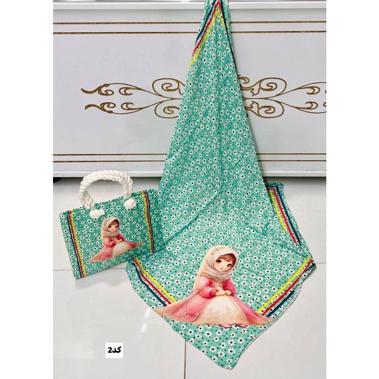 ست کیف و روسری بچه گانه
