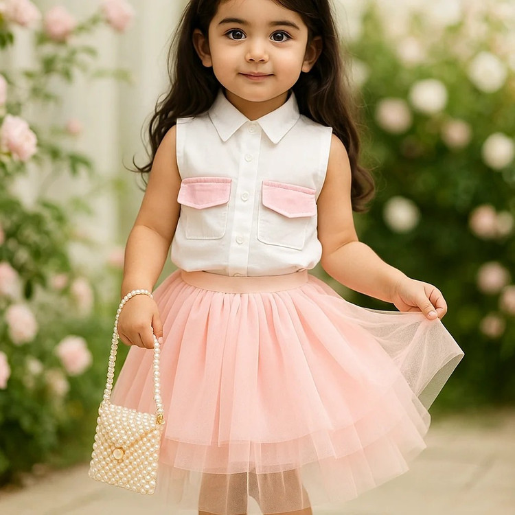 لباس بچگانه دخترانه 2 تا 10سال