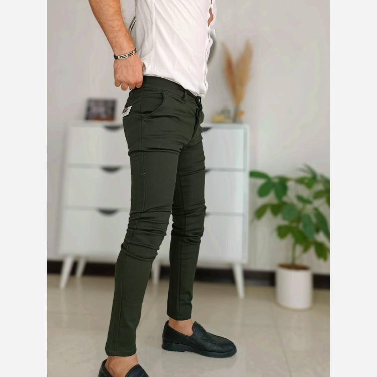 شلوار کتان مردانه جذب سایز 40تا48