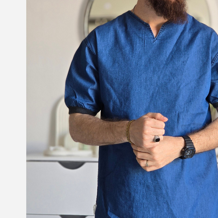 تیشرت لی استین کش