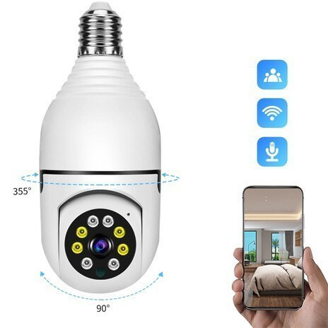 دوربین مداربسته (لامپی) 3 مگاپیکسل Z-IOT CAM دید 360 درجه