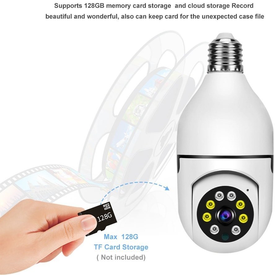 دوربین مداربسته (لامپی) 3 مگاپیکسل Z-IOT CAM دید 360 درجه