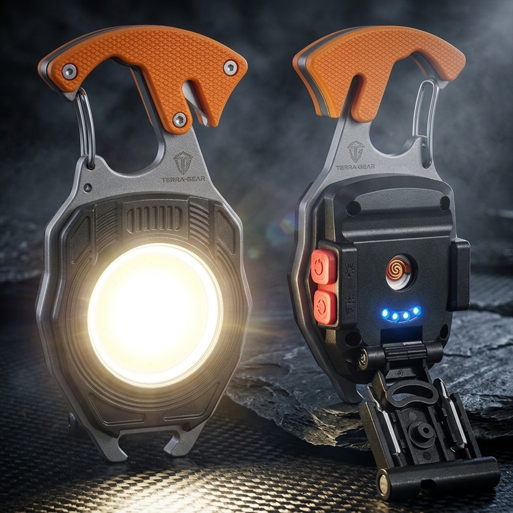 چراغ قوه (چندکاره، ابزاردار) LED مدل W5147 آهنربایی و سوتدار