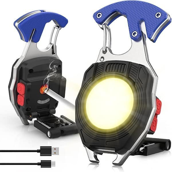 چراغ قوه (چندکاره، ابزاردار) LED مدل W5147 آهنربایی و سوتدار