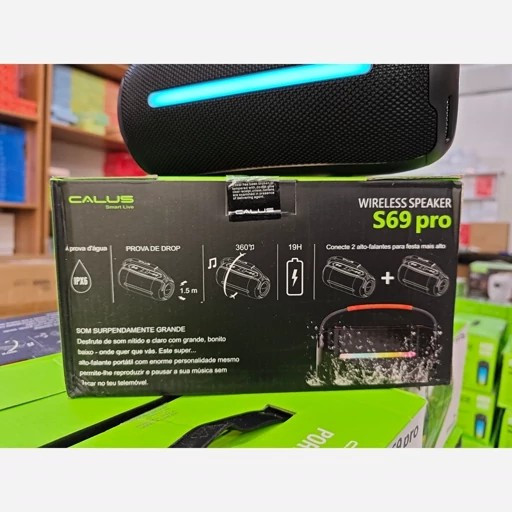 اسپیکر بلوتوثی قابل حمل و ضد آب کالوس مدل Calus S69 pro