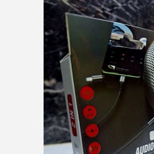 کابل AUX Car Audio Cable 2in1 لایتنینگ AUX انتقال صدای شفاف اتصال سریع