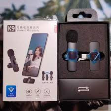 میکروفن یقه ای k9 تایپ سی و تبدیل لایتنینگ اصلی