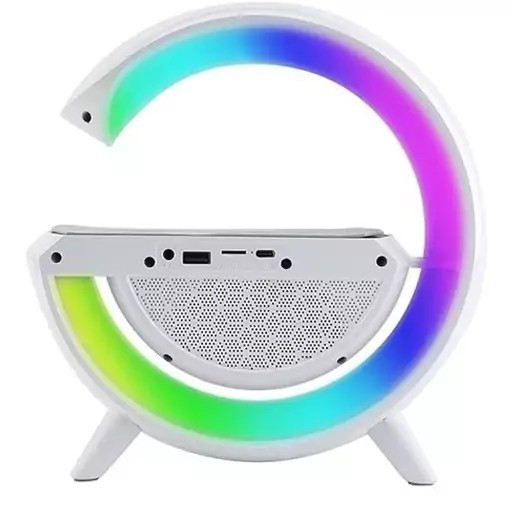 اسپیکر G500 miniچند کاره،شارژر وایرلس،رقص نور،فلش خور،رم خور،