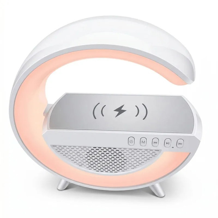 اسپیکر G500 miniچند کاره،شارژر وایرلس،رقص نور،فلش خور،رم خور،