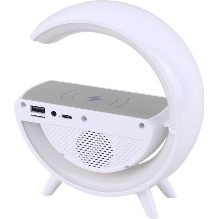 اسپیکر G500 miniچند کاره،شارژر وایرلس،رقص نور،فلش خور،رم خور،